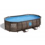 Bestway Piscina Power Steel Ovale "Swim Vista" (427x250x100) cm (Art. 56714)