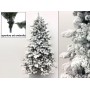 Albero di Natale Innevato "Everest" H.210cm - Ø 137cm - n.rami 1052